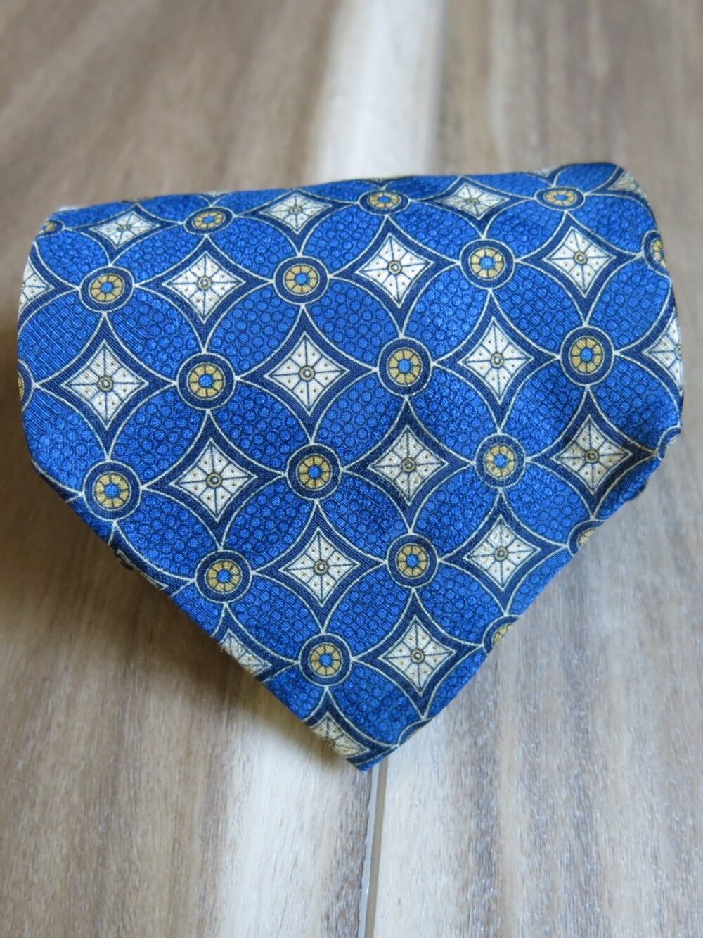 Valentino Cravatte Multi Color Print 100% Silk Men's Neck Tie